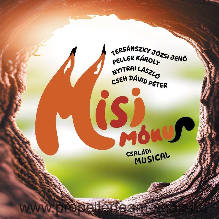 Misi mókus családi musical CD